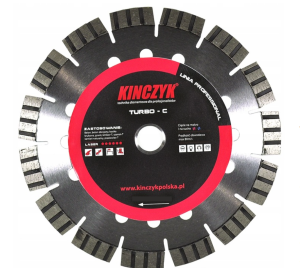 Tarcza diamentowa Turbo C 350 mm Kinczyk