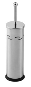 Szczotka do wc Basic chrom Bisk