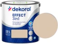 Farba lateksowa plamoodporna Effect 3w1 2,5l kawowy jasny Dekoral