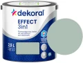 Farba lateksowa plamoodporna Effect 3w1 2,5l modny szałwiowy Dekoral