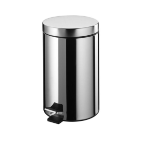 Kosz na pedał Basic 3 l chrom Bisk
