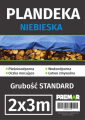 Plandeka niebieska ostandardowej grubości, 2x3 m. - eremsklep.pl