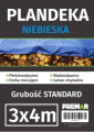 Plandeka niebieska o wymiarach 3x4 metry i grubości Standard - eremsklep.pl