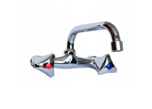 Bateria umywalkowa ścienna NORM chrom BQN 050D KUCHINOX