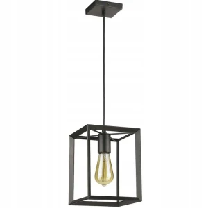 Lampa wisząca industrialna Napoli czarny LP-4146 Light Prestige