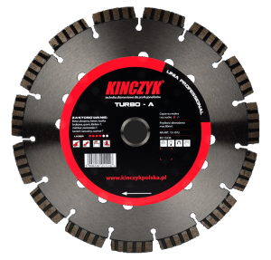 Tarcza diamentowa Turbo A 125 mm Kinczyk