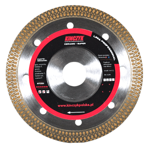 Tarcza diamentowa Ceramic Super 230 mm Kinczyk eremsklep.pl