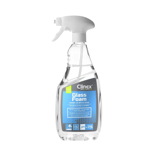 Pianka do mycia szyb Glass Foam 650 ml Clinex