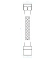 Aerator do baterii 2-funkcyjny CPW 07KD 130 mm chrom Kuchinox 5907791181862 eremsklep.pl