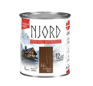 Impregnat ekstremalny Njord 0.75 l Skandynawski Orzech
