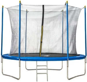 Trampolina ogrodowa 10ft 305 cm z siatką i drabinką okrągła