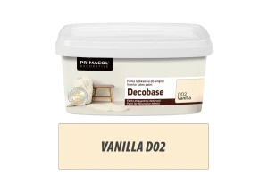 Farba lateksowa do wnętrz Decobase Vanilla D02 1L PRIMACOL