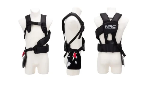 Szelki podwójne do kosy spalinowej  z osłoną na biodra Nac 5902490730052 eremsklep.pl