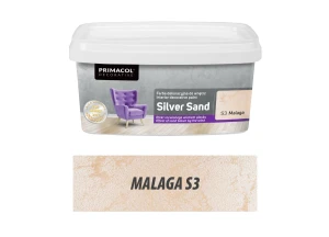 Farba dekoracyjna do wnętrz Silver Sand Malaga S3 1L PRIMACOL