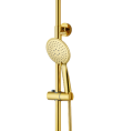 Deszczownia Gold z baterią termostatyczną złoty 5907798725410 - Sklep Mrówka - EREM - eremsklep.pl