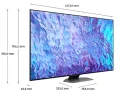 Telewizor Samsung QE55Q80CATXXH QLED 55'' 4K HDR 10+ Smart TV czarny 8806094897371 - Sklep Mrówka - EREM - eremsklep.pl