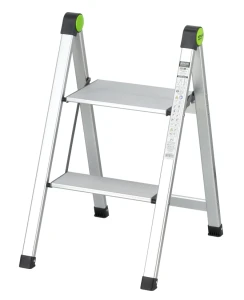 Drabina składana Mini Slim 2-stopnie bez uchwytu Stalco Perfect