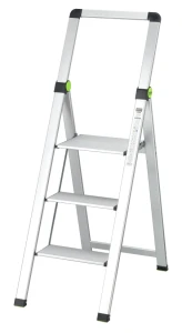 Drabina składana Slim 3-stopnie z uchwytem Stalco Perfect