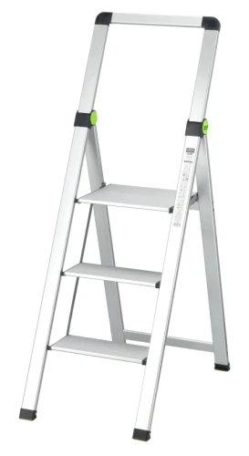 Drabina składana Slim 3-stopnie z uchwytem Stalco Perfect 5905947938384 - Sklep Mrówka - EREM - eremsklep.pl