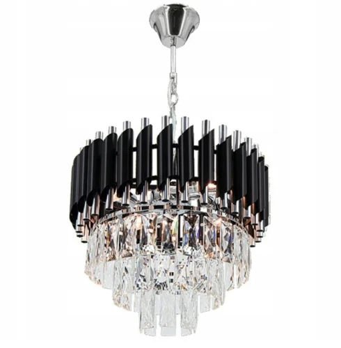 Lampa wisząca Toledo 6260/4 chrom black ELEM 5907737334918 - Sklep Mrówka - EREM - eremsklep.pl