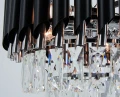 Lampa wisząca Toledo 6260/4 chrom black ELEM 5907737334918 - Sklep Mrówka - EREM - eremsklep.pl