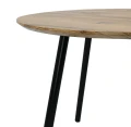 Stolik kawowy SK119D okrągły komplet 2 szt. 40 x 40 cm / 60 x 47 cm dąb 5901386215208 - Sklep Mrówka - EREM - eremsklep.pl