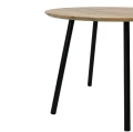 Stolik kawowy SK119D okrągły komplet 2 szt. 40 x 40 cm / 60 x 47 cm dąb 5901386215208 - Sklep Mrówka - EREM - eremsklep.pl