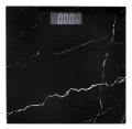 Waga łazienkowa Marble Black 28 x 28 cm szkło hartowane 5905610018504 - Sklep Mrówka - EREM - eremsklep.pl