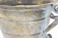Wazon metalowy 18,5 x 25 x 18 cm złoty 5902663008193 - Sklep Mrówka - EREM - eremsklep.pl