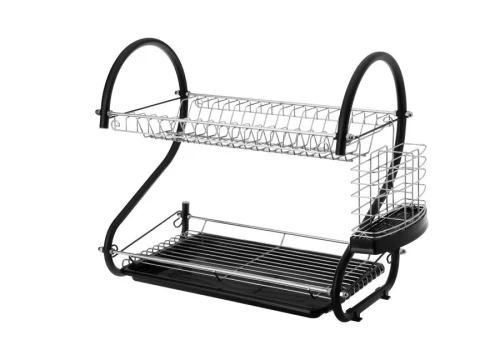 Suszarka do naczyń Camelia silikonowa czarny 5902869270868  - Sklep Mrówka - EREM - eremsklep.pl