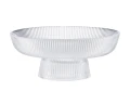 Patera szklana na nóżce Curly 25 cm 5904134676085 - Sklep Mrówka - EREM - eremsklep.pl