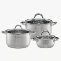 Komplet garnków nierdzewnych 6-elementowy Solar 5904134687357 - Sklep Mrówka - EREM - eremsklep.pl