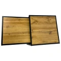 Stolik kawowy SK121D komplet 2 szt. 90 x 45 / 50 x 50 cm dąb 5901386215222 - Sklep Mrówka - EREM - eremsklep.pl