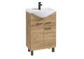 Zestaw łazienkowy szafka z umywalką Mea 55 cm dąb craft 5906365424176 - Sklep Mrówka - EREM - eremsklep.pl