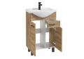 Zestaw łazienkowy szafka z umywalką Mea 55 cm dąb craft 5906365424176 - Sklep Mrówka - EREM - eremsklep.pl