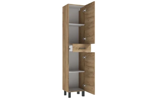 Słupek łazienkowy Mea C35 30 x 35 x 179 cm craft złoty 5906365424213 - Sklep Mrówka - EREM - eremsklep.pl