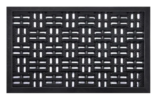 Wycieraczka 45 x 75 cm szachownica czarny 5908253111755 - Sklep Mrówka - EREM - eremsklep.pl