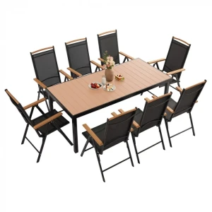 Zestaw mebli ogrodowych jadalnianych Izzy dla 8 osób 