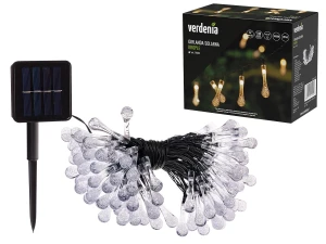 Girlanda solarna Krople 100 led 12 m