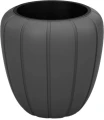 Donica Gaja niska 40 x 43 cm antracyt 5900119828951  - Sklep Mrówka - EREM - eremsklep.pl