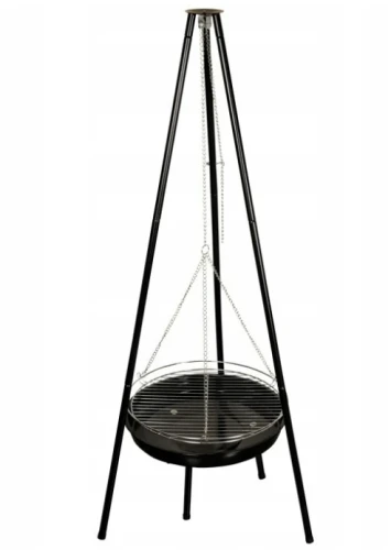 Grill wiszący na trójnogu z paleniskiem średnica 49 cm 5904842119034 - Sklep Mrówka - EREM - eremsklep.pl