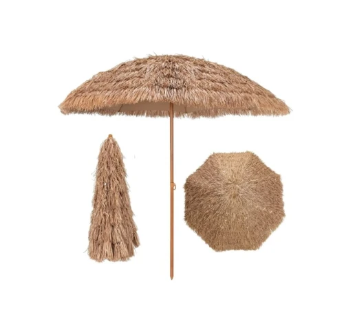 Parasol plażowy hawajski 155 cm brązowy 5900779888371 - Sklep Mrówka - EREM - eremsklep.pl