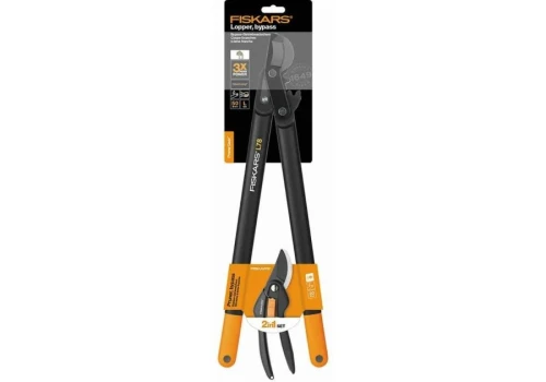 Zestaw sekatorów Power Gear L78 + Singlestep P26 Fiskars 6411501150486  - Sklep Mrówka - EREM - eremsklep.pl