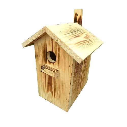 Domek budka lęgowa dla ptaków 25 x 18 x 15 cm opalana 5902042023113  - Sklep Mrówka - EREM - eremsklep.pl