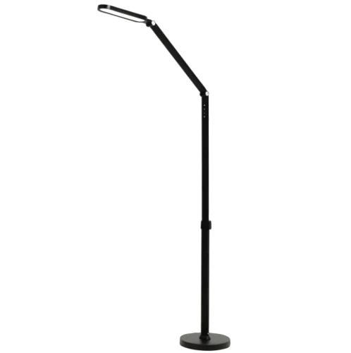 Lampa podłogowa biurkowa LED z regulacją wysokości i barwy światła Ferrara czarny 5901508325006 - Sklep Mrówka - EREM - eremsklep.pl