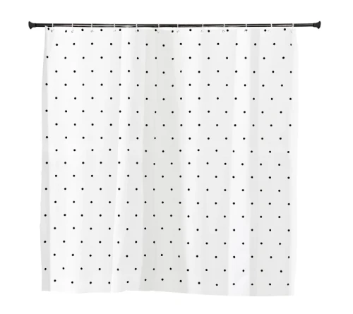 Zasłona prysznicowa Dot 180 x 180 cm biały 5906329300027  - Sklep Mrówka - EREM - eremsklep.pl