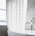 Zasłona prysznicowa Dot 180 x 180 cm biały 5906329300027  - Sklep Mrówka - EREM - eremsklep.pl