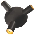Plafon Parma 3 okrągły 3 x GU10 LED CCT czarny 5905699350434  - Sklep Mrówka - EREM - eremsklep.pl