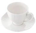 Komplet 6 filiżanek ze spodkiem Gamma 330 ml 5902719536410 - Sklep Mrówka - EREM - eremsklep.pl
