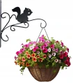 Wieszak na doniczkę wiewiórka 30 x 28 cm czarny 5900779861886 - Sklep Mrówka - EREM - eremsklep.pl